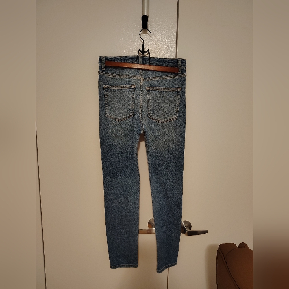 π₯ SALE π― Forever 21 Women's Blue Jeans - Size 28 - Picture 3 of 7